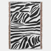 Zebrapatroon Deken (Voorkant Verticaal)