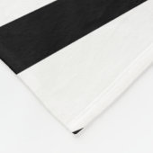 Zebrapatroon Fleece Deken (Hoek)