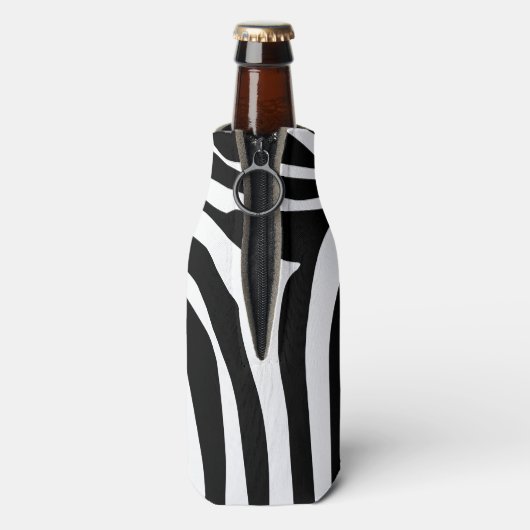 Zebrapatroon Flesjeskoeler (Fles Achterkant)