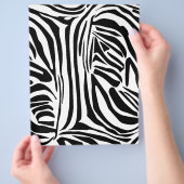 Zebrapatroon Flyer (Hand)