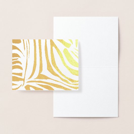 Zebrapatroon Folie Kaarten (Display)