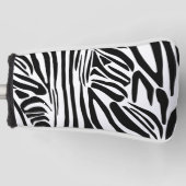 Zebrapatroon Golfheadcover (Voorkant)