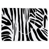 Zebrapatroon Groot Cadeauzakje (Achterkant)