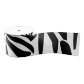 Zebrapatroon Grosgrain Lint (Spoel)