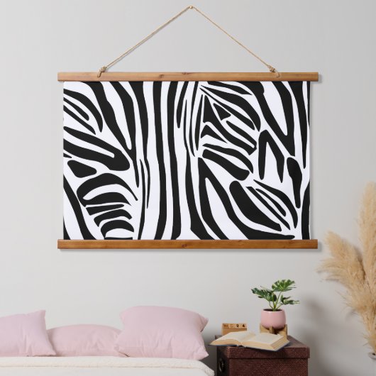 Zebrapatroon Hangend Wandkleed (Slaapkamer)
