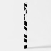 Zebrapatroon iPhone Hoesje (Linkerkant)