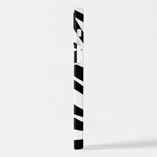 Zebrapatroon iPhone Hoesje (Linkerkant)