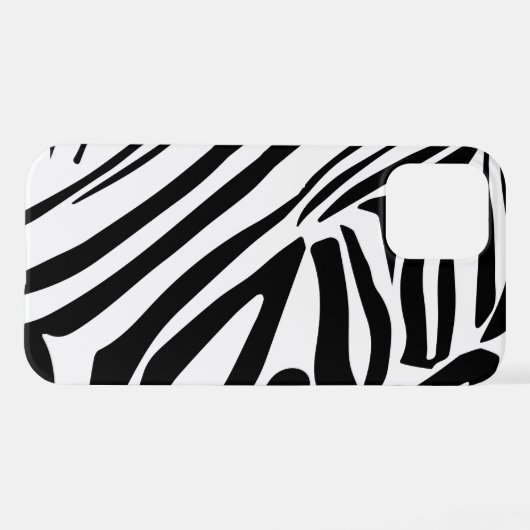 Zebrapatroon iPhone Hoesje (Achterkant horizontaal)