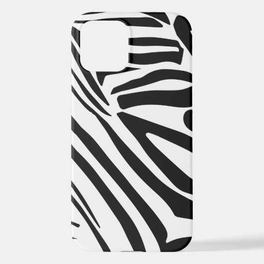 Zebrapatroon iPhone Hoesje (Achterkant)