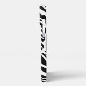 Zebrapatroon iPhone Hoesje (Linkerkant)