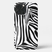 Zebrapatroon iPhone Hoesje (Achterkant)
