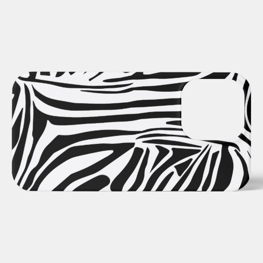 Zebrapatroon iPhone Hoesje (Achterkant horizontaal)