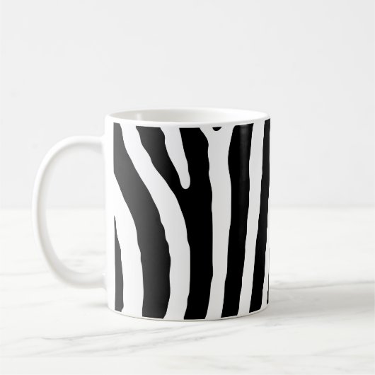Zebrapatroon Koffiemok (Links)