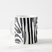 Zebrapatroon Koffiemok (Voorkant links)