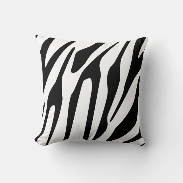 Zebrapatroon Kussen (Voorkant)