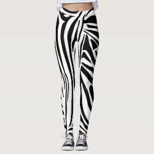 Zebrapatroon Leggings