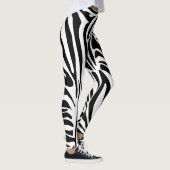 Zebrapatroon Leggings (Rechts)