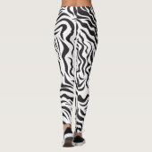 Zebrapatroon Leggings (Achterkant)