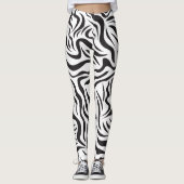 Zebrapatroon Leggings (Voorkant)