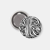 Zebrapatroon Magneet (Voorkant / Achterkant)