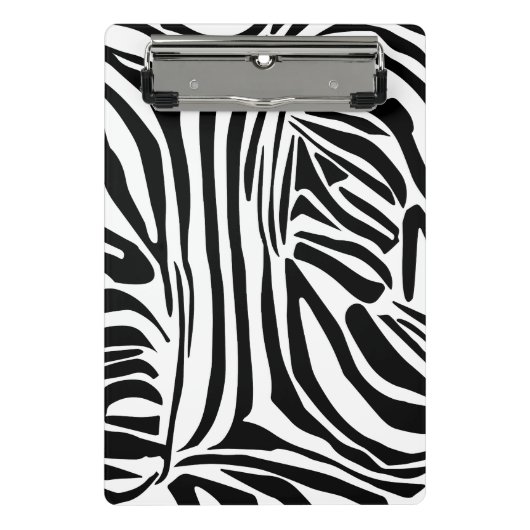 Zebrapatroon Mini Klembord (Voorkant)