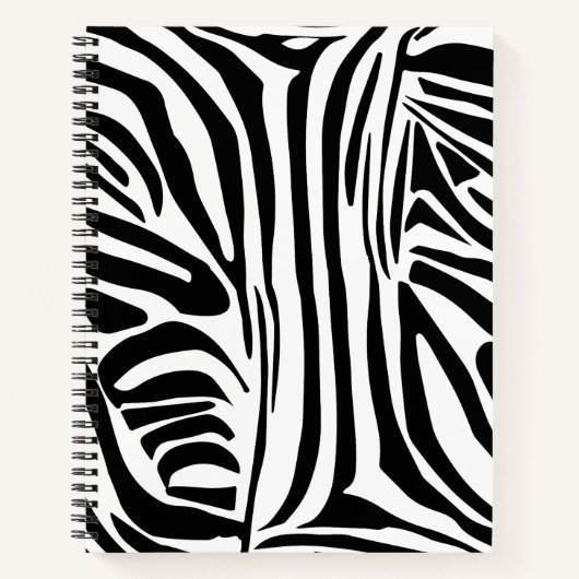 Zebrapatroon Notitieboek (Voorkant)