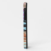 Zebrapatroon op hout #22 Case-Mate iPhone case (Achterkant/links)