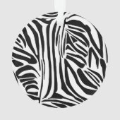 Zebrapatroon Ornament (achterkant)