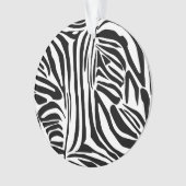 Zebrapatroon Ornament (voorkant)