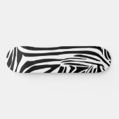 Zebrapatroon Persoonlijk Skateboard (Horizontaal)