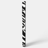 Zebrapatroon Samsung Galaxy Hoesje (Achterkant horizontaal)