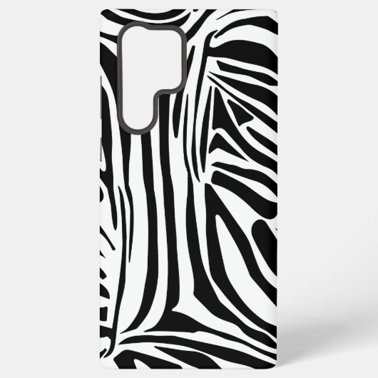 Zebrapatroon Samsung Galaxy Hoesje (Achterkant)