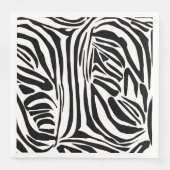 Zebrapatroon Servet (Voorkant)