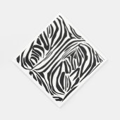 Zebrapatroon Servet (Hoek)