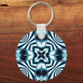 zebrapatroon sleutelhanger (Voorkant)