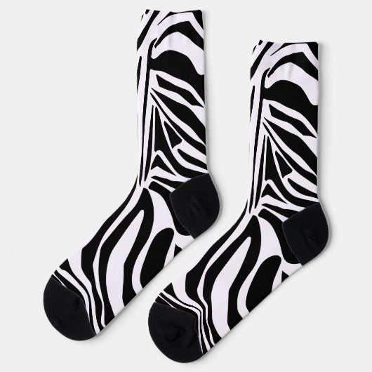 Zebrapatroon Sokken (Links)