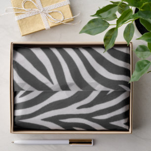 Zebrapatroon Stijlvolle Cadeauverpakking Tissuepap Tissuepapier