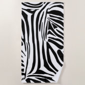 Zebrapatroon Strandlaken (Voorkant)