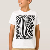 Zebrapatroon T-shirt (Voorkant)