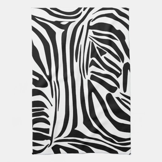 Zebrapatroon Theedoek (Verticaal)