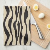 Zebrapatroon Theedoek (Quarter Fold)