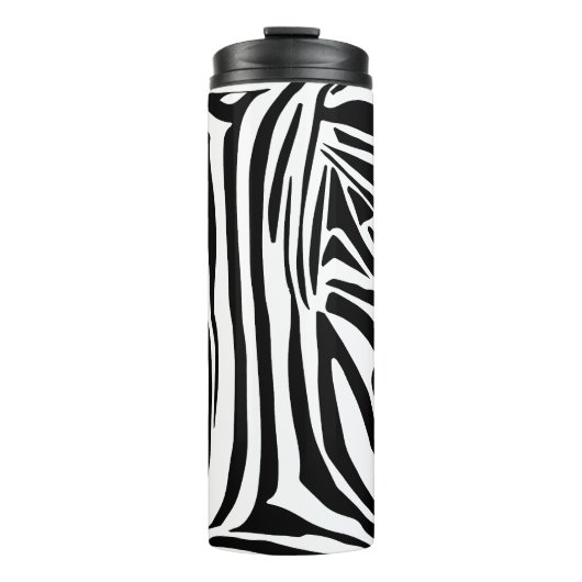 Zebrapatroon Thermosbeker (Voorkant)