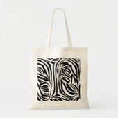 Zebrapatroon Tote Bag (Voorkant)