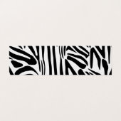 Zebrapatroon Visitekaartje (Buitenkant ongevouwen)