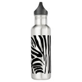 Zebrapatroon Waterfles (Links)