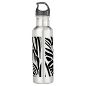 Zebrapatroon Waterfles (Achterkant)