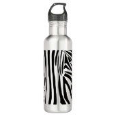 Zebrapatroon Waterfles (Voorkant)