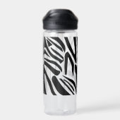 Zebrapatroon Waterfles (Achterkant)