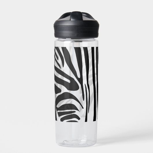 Zebrapatroon Waterfles (Voorkant)