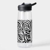 Zebrapatroon Waterfles (Links)